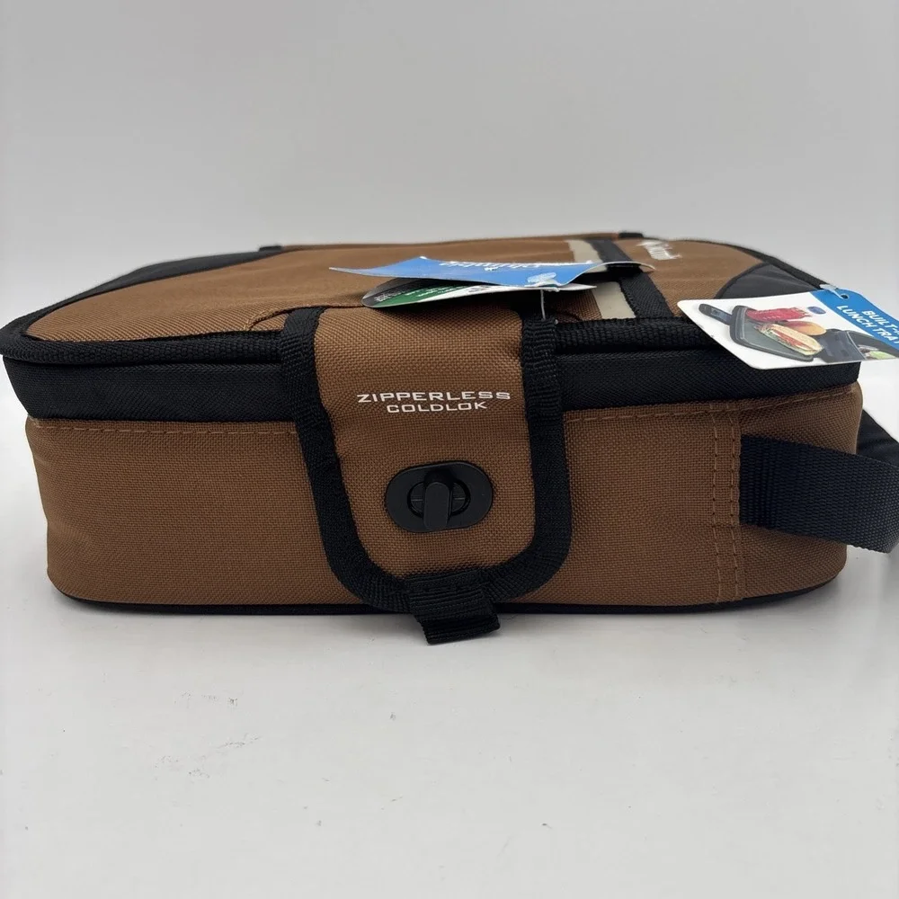 COLUMBIA Zipperless Hardbody Lunch Pack Coldlok Built-in Lunch Coffee